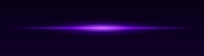 Single horizontal beam with expanded center and smooth fade on both sides. Balanced composition with gentle motion and soft edge lighting.