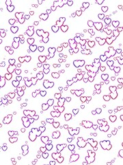 pink love bubbles background