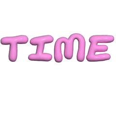 3D Balloon Word Time