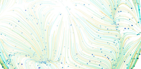 Beautiful abstract background with swirling lines and dots in pastel colors. Perfect for design projects.