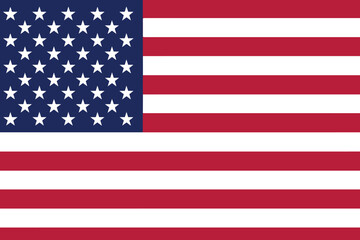 USA flag vector illustration, perfect for patriotic designs and projects
