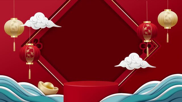 Product display video for Chinese New Year.