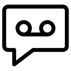 Voicemail Icon Element For Design