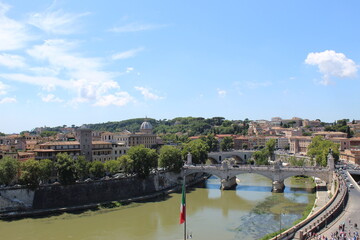 Fototapeta premium Landmarks in Rome Traveling in Italy