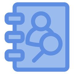 Search Contact Icon Element For Design