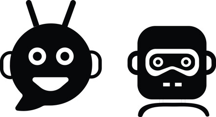 Art & IllustrationCheatbot icon set.Artificial Intelligence machine Learning and chat bot thin line icon set .Machine Learning - thin line vector icon set. Pixel perfect. Editable stroke.Phone, Chatbo