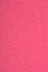 A close-up of pink foam material texture
