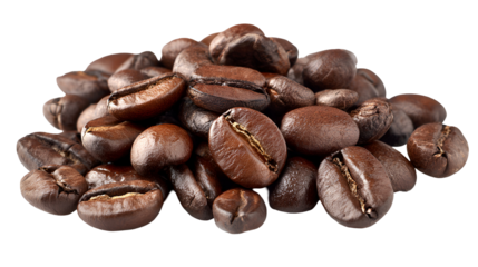 Roasted Coffee Beans Aromatic, Dark, Rich, Brown, Brewed, Energy, Caffeine, Flavorful, Beverage, Bea