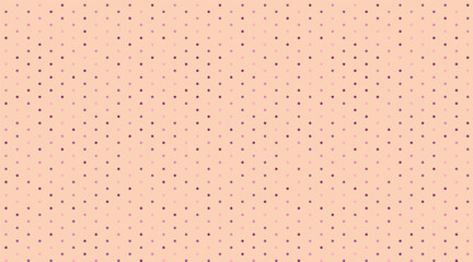 Subtle peach background with a delicate, repeating pattern of tiny dots in varying shades of purple and pink.  Perfect for website backgrounds, presentations, or subtle textures in design projects.