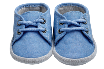 Little Blue Shoes Baby First Steps Infant Footwear New Born Cute Fashion Canvas Cotton Laces