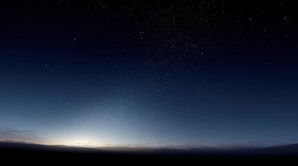 create photorealistic ultraminimalist image of nighttime sky for modern website background