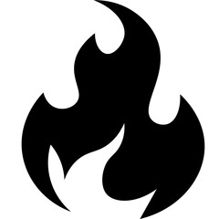 Fire icon vector Fire flame symbol Flame icon Flame glyph icon. Solid icon that can be applied anywhere, simple, pixel perfect and modern style