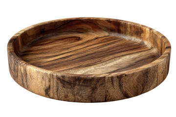 Rustic Wood Bowl Empty and Ready Farmhouse Kitchen Decor Stylish Home Serving Bowl Wooden Salad Dish