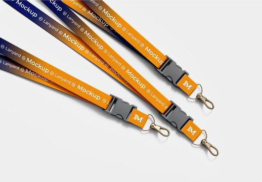 Lanyards Mockup Display Presentation