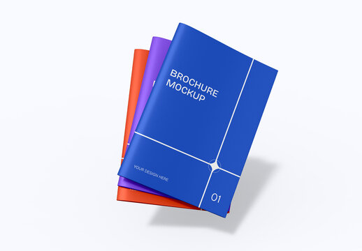 Stack A4 Brochure Mockup