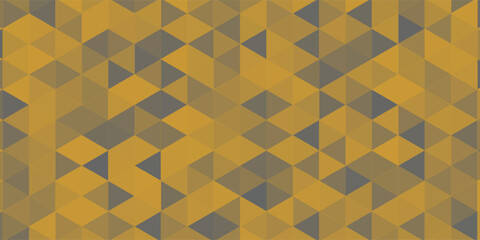 Cube geomatric pattren gold and grey color
