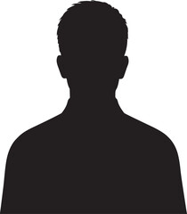 Being present in hard times in Silence in silhouette full whith