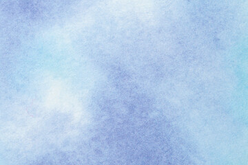 Blue Watercolor Washi Paper Texture Background