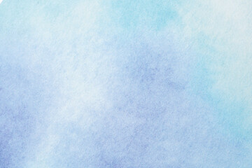 Blue Watercolor Washi Paper Texture Background