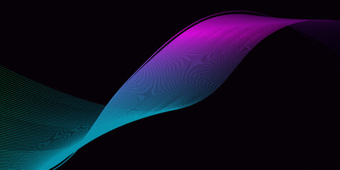 lines waves Premium background design with diagonal line pattern in black colour. Digital vector horizontal template for lux business banner