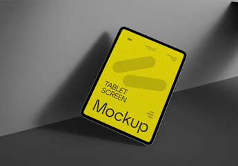 Tablet Screen Mockup PSD
