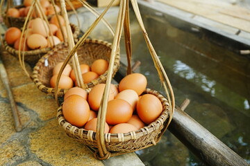 Boiled or Steamed Egg by Hot Spring Steam, Onsen Tamago - 日本料理 温泉卵
