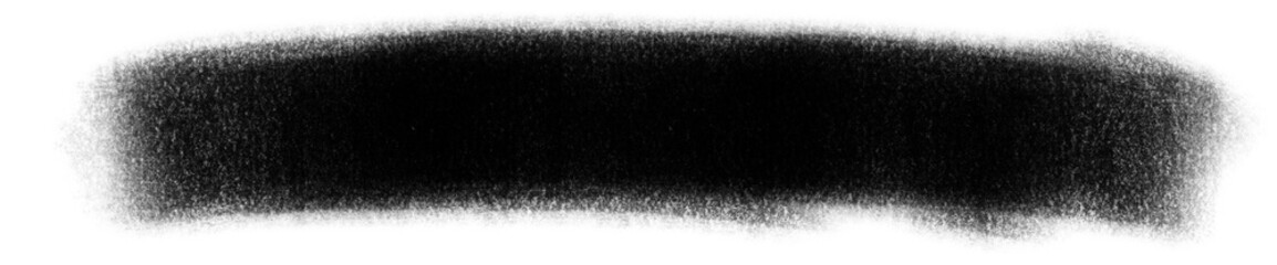 agged Black Ink Brush Stroke | Grunge Textured Artistic Line