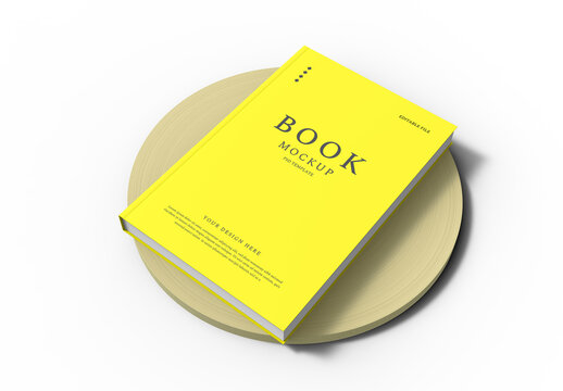 Book Cover Mockup Template