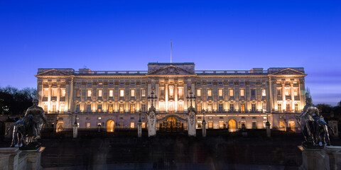 Buckingham Palace London at Sunset