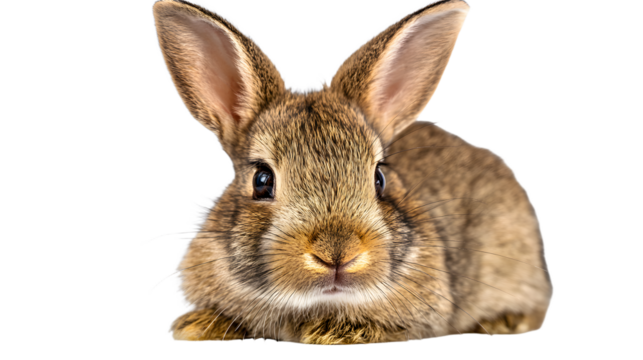 rabbit isolated on white background