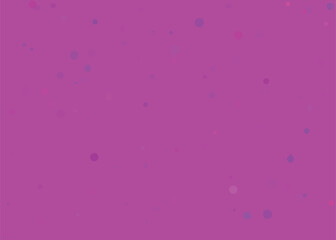 Vibrant magenta background with scattered small pink and blue geometric shapes