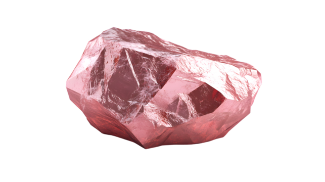 3D Realistic Thulium Oxide Illustration Isolated on White Background