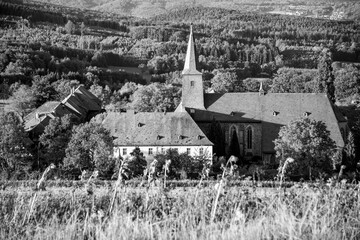“Kloster Oelinghausen“ is a historic monastery near Arnsberg, Germany. Attraction and monument...