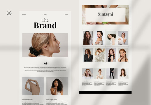 Branding News Letter Template