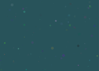 Subtle teal background with scattered white specks and light flecks