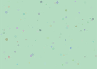 Subtle light green background with small speckled texture