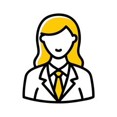 businesswoman icon 