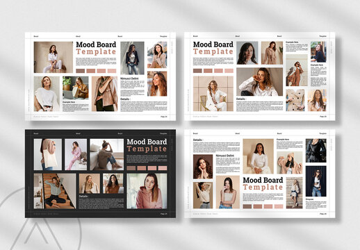 Fashion Mood Board Template