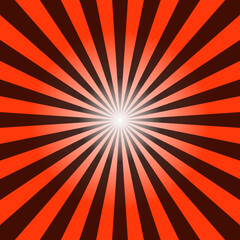 A red and black striped background featuring a symmetrical pattern.