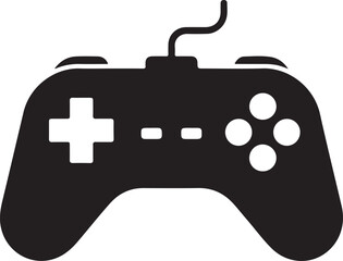 Next generation game controller or gamepad flat vector icon for gaming apps and websites