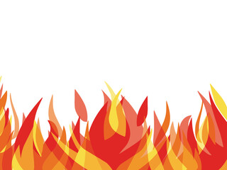 Fire vector frames background illustration.eps