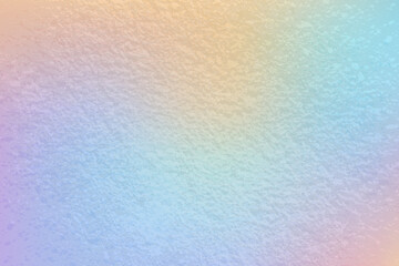 Iridescent gradient background with soft pastel texture swatch