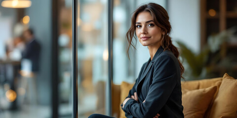 young corporate business women portrait