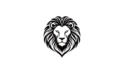 Majestic Lion Head Mascot Logo