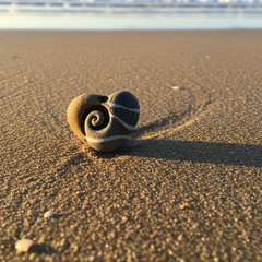 shell on the sand