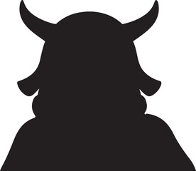 Midnight Hold in silhouette full white baackground..