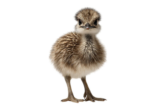 Adorable baby rhea chick