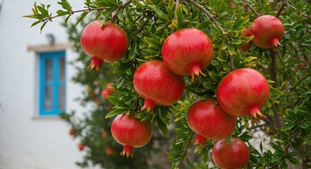 red apple tree
