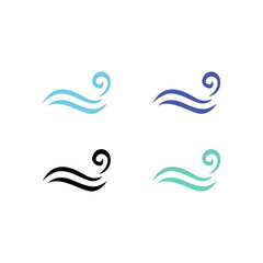WATER SPLASH SIGN SYMBOL LOGO VECTOR
