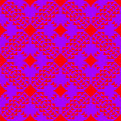 Romantic Seamless Heart Pattern with Vintage Floral Design for Valentine and Gift Decoration